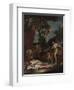 Bacchus and Ariadne, Um 1700-Sebastiano Ricci-Framed Giclee Print