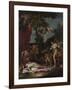 Bacchus and Ariadne, Um 1700-Sebastiano Ricci-Framed Giclee Print