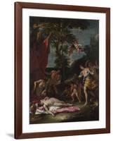 Bacchus and Ariadne, Um 1700-Sebastiano Ricci-Framed Giclee Print