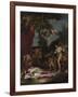 Bacchus and Ariadne, Um 1700-Sebastiano Ricci-Framed Giclee Print