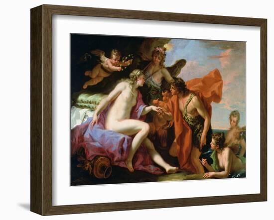 Bacchus and Ariadne-Sebastiano Ricci-Framed Giclee Print