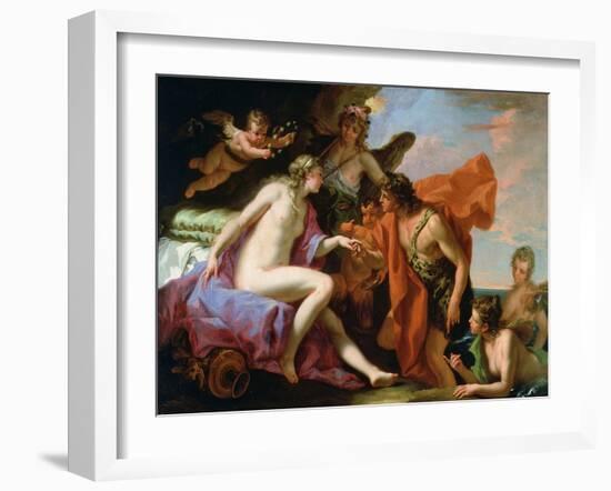 Bacchus and Ariadne-Sebastiano Ricci-Framed Giclee Print