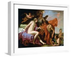 Bacchus and Ariadne-Sebastiano Ricci-Framed Giclee Print