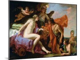 Bacchus and Ariadne-Sebastiano Ricci-Mounted Giclee Print