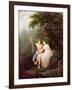 Bacchus and Ariadne-Jacques Antoine Vallin-Framed Giclee Print