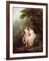 Bacchus and Ariadne-Jacques Antoine Vallin-Framed Giclee Print