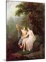 Bacchus and Ariadne-Jacques Antoine Vallin-Mounted Giclee Print