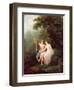 Bacchus and Ariadne-Jacques Antoine Vallin-Framed Giclee Print