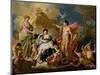 Bacchus and Ariadne-Francesco Solimena-Mounted Giclee Print