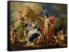 Bacchus and Ariadne-Francesco Solimena-Framed Stretched Canvas