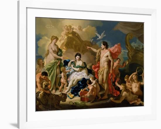 Bacchus and Ariadne-Francesco Solimena-Framed Giclee Print