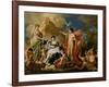 Bacchus and Ariadne-Francesco Solimena-Framed Giclee Print