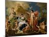 Bacchus and Ariadne-Francesco Solimena-Mounted Giclee Print