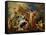 Bacchus and Ariadne-Francesco Solimena-Framed Stretched Canvas