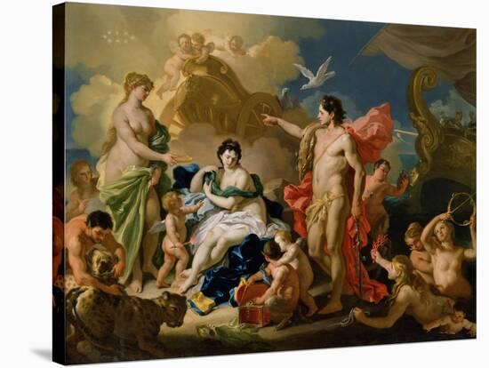 Bacchus and Ariadne-Francesco Solimena-Stretched Canvas