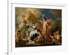 Bacchus and Ariadne-Francesco Solimena-Framed Premium Giclee Print