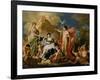 Bacchus and Ariadne-Francesco Solimena-Framed Premium Giclee Print