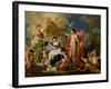 Bacchus and Ariadne-Francesco Solimena-Framed Giclee Print