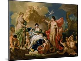 Bacchus and Ariadne-Francesco Solimena-Mounted Giclee Print