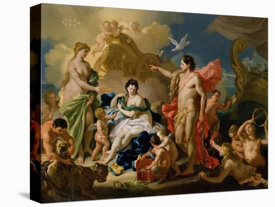 Bacchus and Ariadne-Francesco Solimena-Stretched Canvas