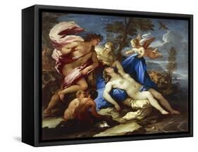 Bacchus and Ariadne-Luca Signorelli-Framed Stretched Canvas