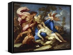 Bacchus and Ariadne-Luca Signorelli-Framed Stretched Canvas