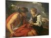 Bacchus and Ariadne-Pier Francesco Mola-Mounted Giclee Print