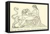 Bacchus and Lion-null-Framed Stretched Canvas