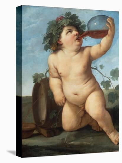 Bacchus As a Boy-Guido Reni-Stretched Canvas