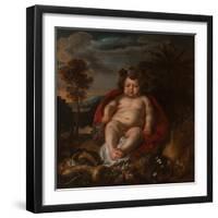 Bacchus as a Child-Jacob Jordaens-Framed Giclee Print