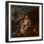 Bacchus as a Child-Jacob Jordaens-Framed Giclee Print