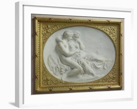 Bacchus Comforting Ariadne, 1793-Johann Gottfried Schadow-Framed Giclee Print