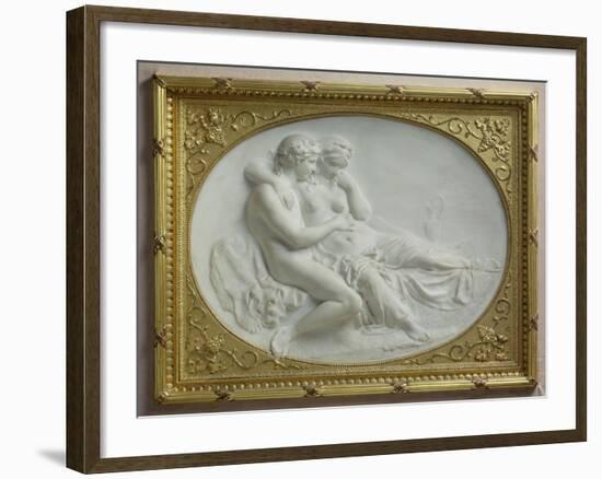 Bacchus Comforting Ariadne, 1793-Johann Gottfried Schadow-Framed Giclee Print