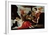 Bacchus Discovering Ariadne on Naxos-Louis Le Nain-Framed Giclee Print