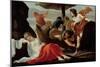 Bacchus Discovering Ariadne on Naxos-Louis Le Nain-Mounted Giclee Print