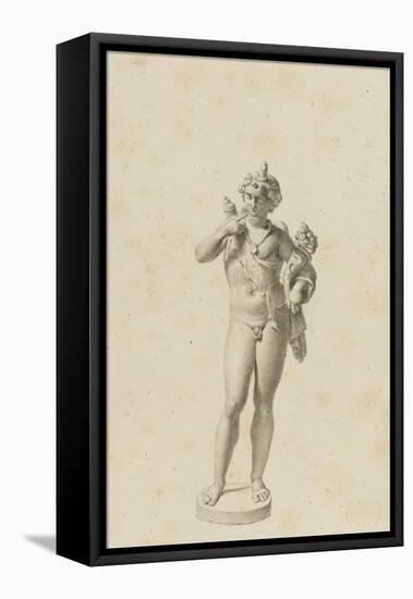 Bacchus jeune-Jean-Baptiste Joseph Wicar-Framed Stretched Canvas