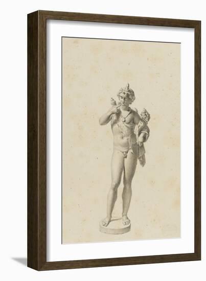 Bacchus jeune-Jean-Baptiste Joseph Wicar-Framed Giclee Print