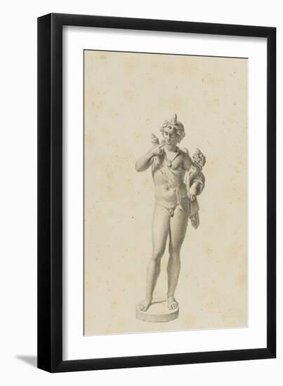Bacchus jeune-Jean-Baptiste Joseph Wicar-Framed Giclee Print