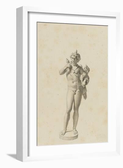 Bacchus jeune-Jean-Baptiste Joseph Wicar-Framed Giclee Print