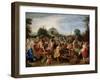 Bacchus Procession, 17th Century-Frans Francken II-Framed Giclee Print