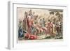Bacchus' Rites or Triumph, Book III, Illustration from Ovid's Metamorphoses, Florence, 1832-Luigi Ademollo-Framed Giclee Print