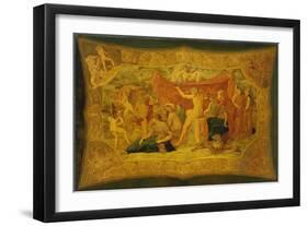 Bacchus Unter Den Musen, 1868-Buonaventura Genelli-Framed Giclee Print