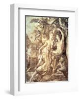 Bacchus, Venus and Ceres, circa 1606-Hendrik Goltzius-Framed Giclee Print