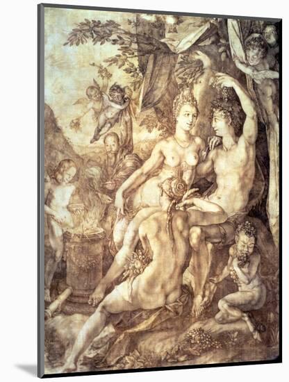 Bacchus, Venus and Ceres, circa 1606-Hendrik Goltzius-Mounted Giclee Print