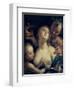 Bacchus, Venus and Cupid-Johann or Hans von Aachen-Framed Giclee Print