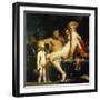 Bacchus with Two Nymphs and Amor-Camille Pissarro-Framed Giclee Print