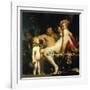 Bacchus with Two Nymphs and Amor-Camille Pissarro-Framed Giclee Print