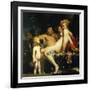 Bacchus with Two Nymphs and Amor-Camille Pissarro-Framed Giclee Print