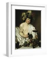 Bacchus-Caravaggio-Framed Giclee Print