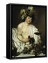 Bacchus-Caravaggio-Framed Stretched Canvas